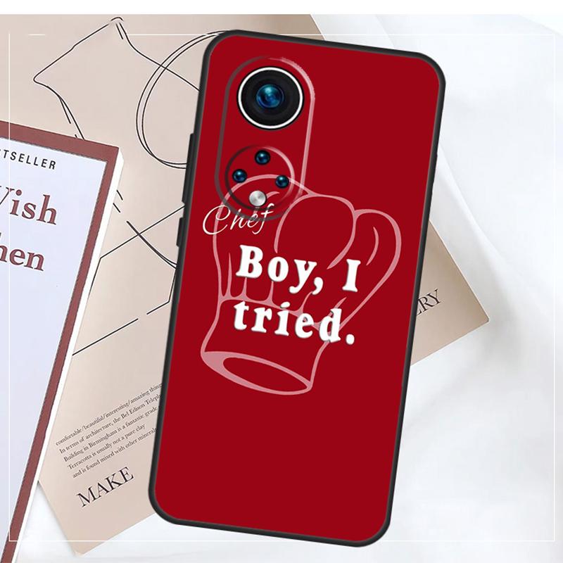 Baking Cook Chef Case For Honor Magic 7 5 6 Lite V5 X9a X9b X9c X9d X8a X8b X8c 50 70 90 200 400 Pro Cover