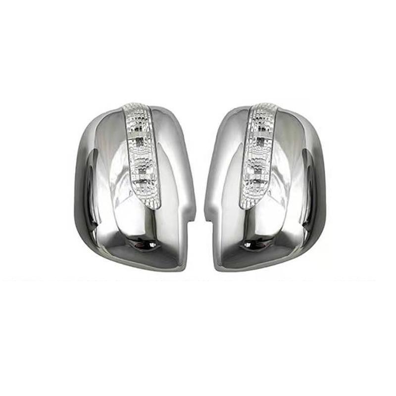 

Для Lexus RX330 XU30 Harrier 2004 2005 2006 2007 2008 2009 Зеркала заднего вида Внешняя крышка заднего вида Боковая хромированная светодиодная лампа Plating silver LED