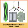 Replacement Main Brush Side Brush Hepa Filter Mop Cloths Rag For iRobot Roomba Combo R113840 Robot Vacuum Cleaner Spare Parts