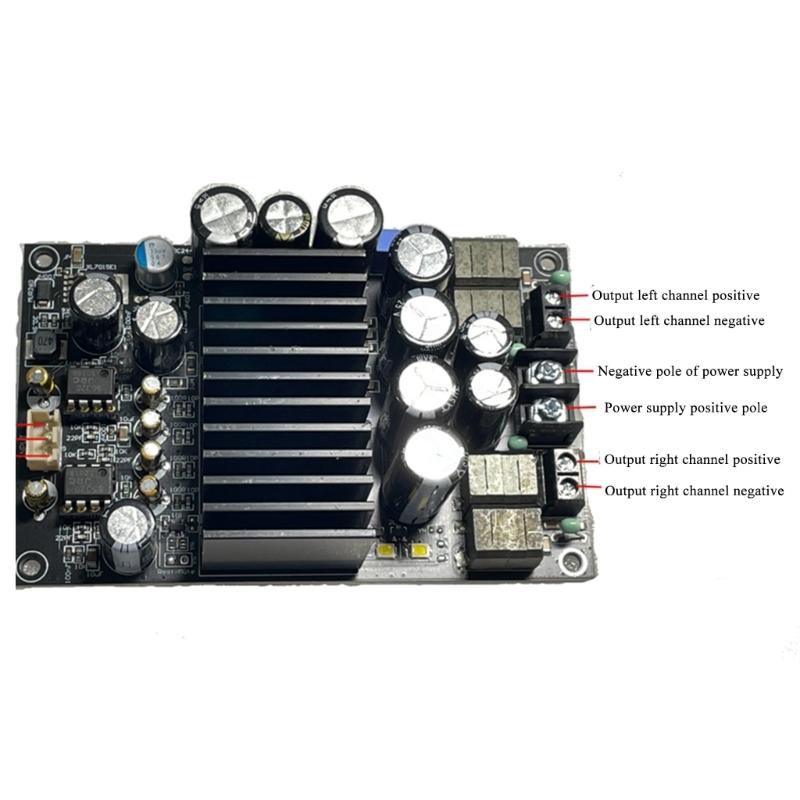 600W High-Power Digital Power Amplifier Board TPA3255 Upgraded Audio Amplifier Module Dual Channel 2x300W Class D Chip