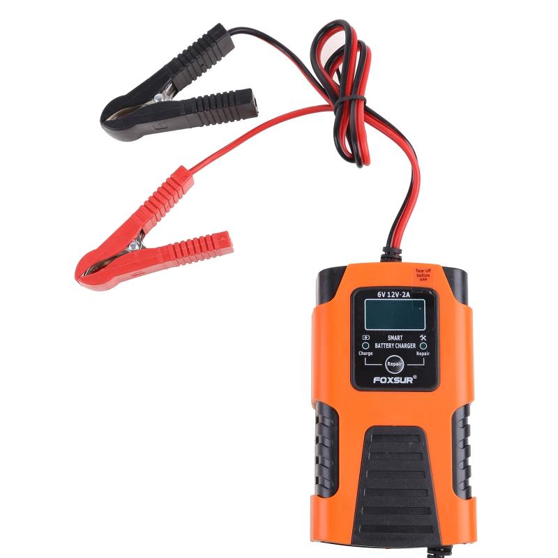 12V 6V Car Motorcycle Jump Starter Portable Maintainer Power Battery Charger