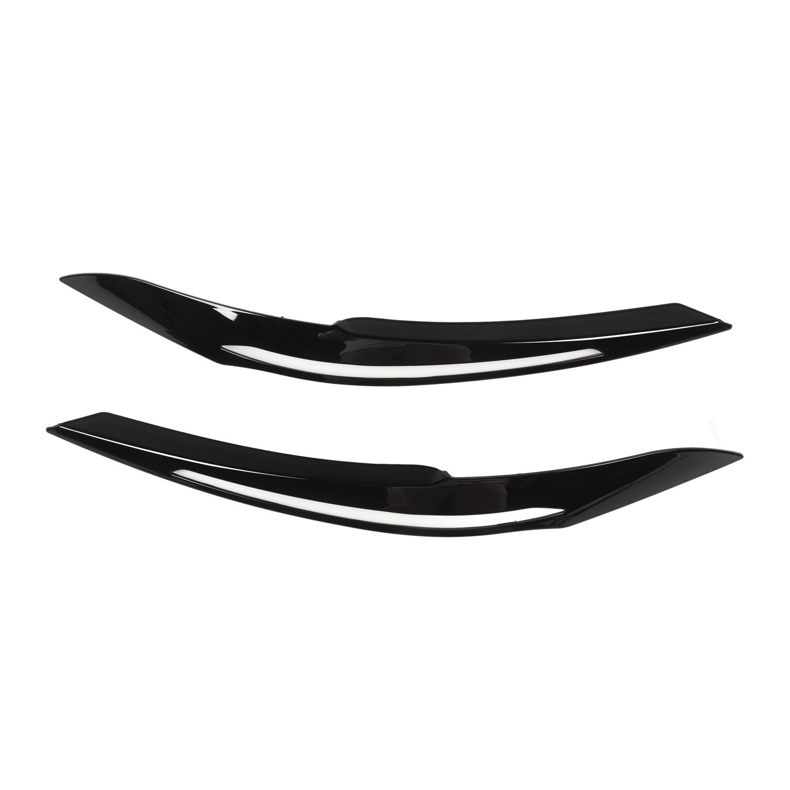 

1 пара фар для бровей, левая и правая, защита от ультрафиолета, передняя фара, веко, подходит для 1 серии F20 F21 чёрный