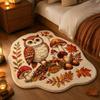 Holiday Animal Bedside for Bedroom, - Cold-Insulating Easy- Floor for Living Room Sofa and Home
