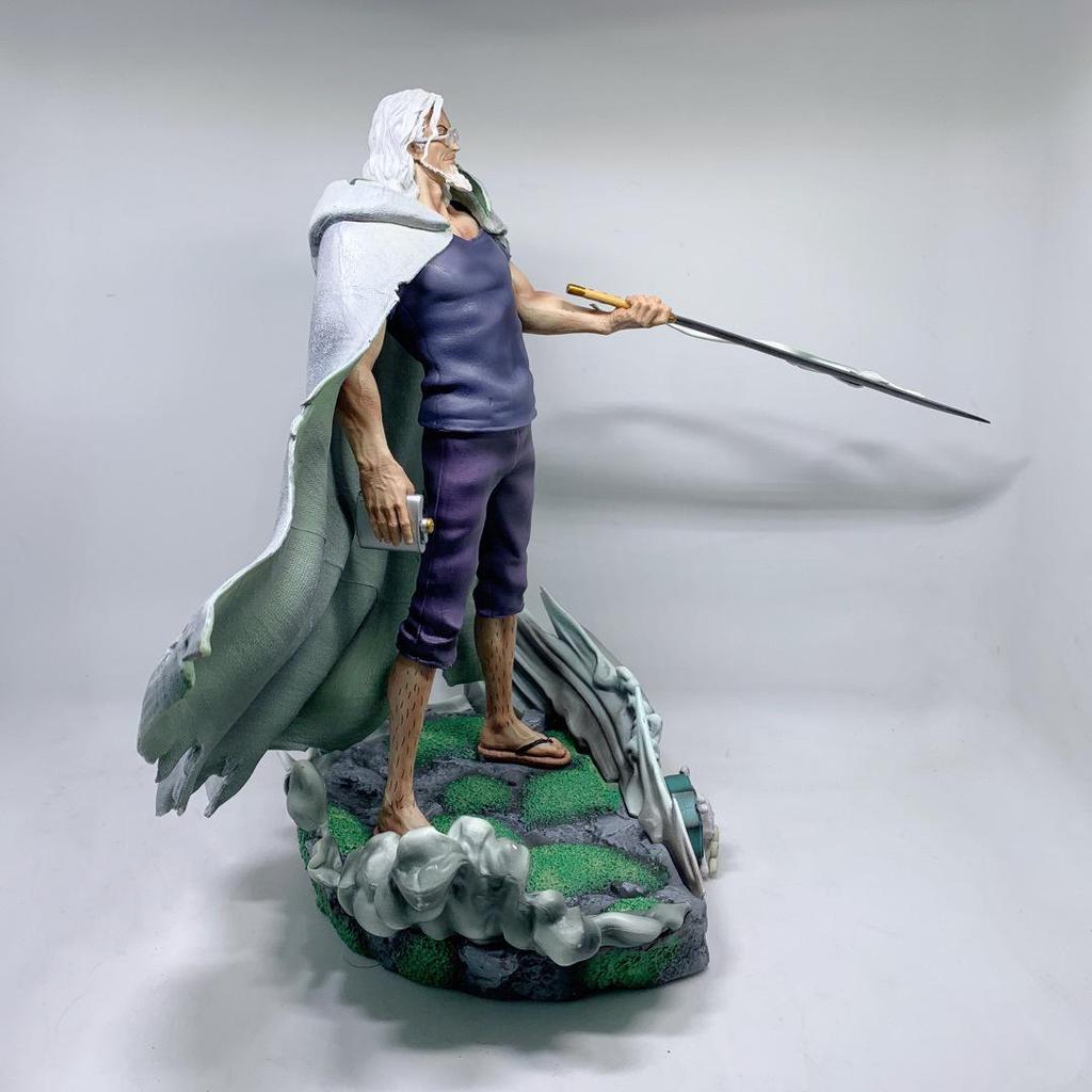 One Piece Anime Figure: Rayleigh Pluto Car & Desktop Ornament
