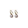 Pearl Earrings for Women with Light Luxury Retro Temperament French High-end Earrings