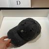 Rhinestone Fashion Rabbit Washed Baseball Cap Women's Spring and Summer Soft Top Versatile Comfortable and Stylish Design Cap