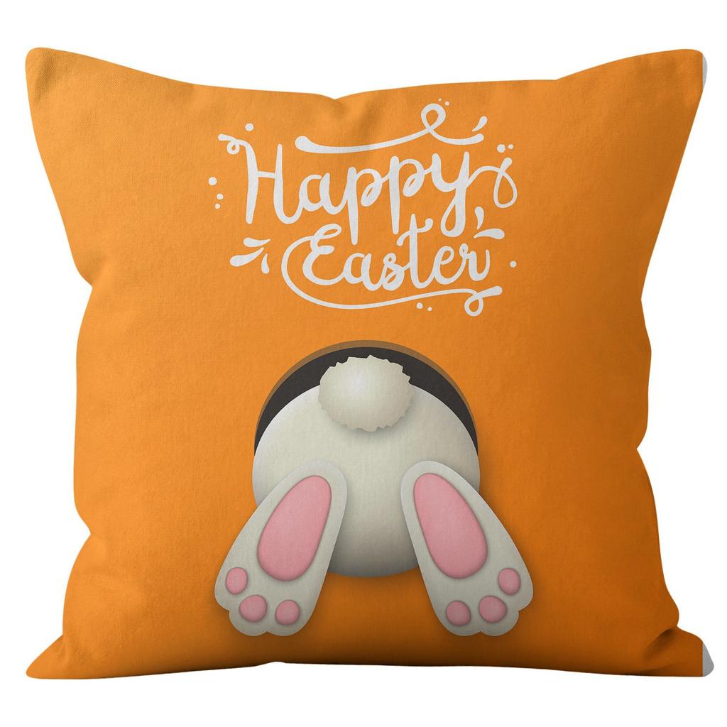 Easter Bunny Pillow Cover Home Pillow Cover