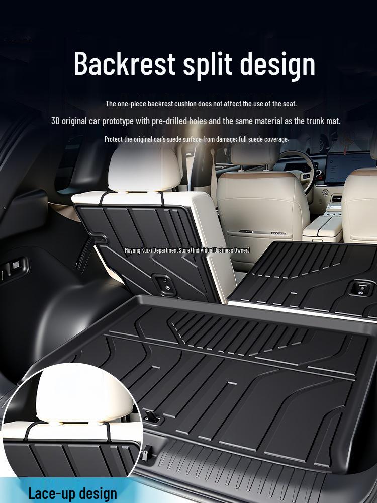 2025 GAC Toyota IZOA 3X Trunk Mat TPE Tail Box Mat Accessories