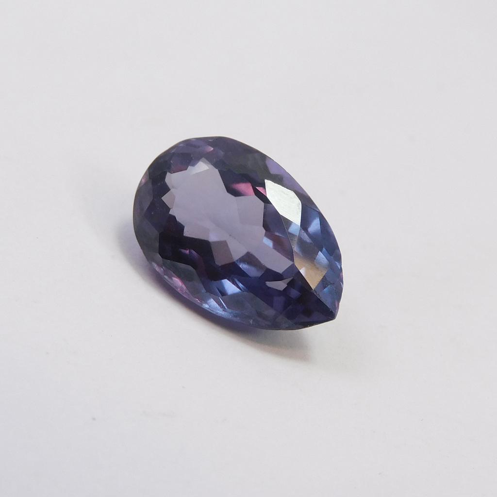 Natural Alexandrite 6.00 Ct CERTIFIED Pear Cut Color Change Loose Gemstone