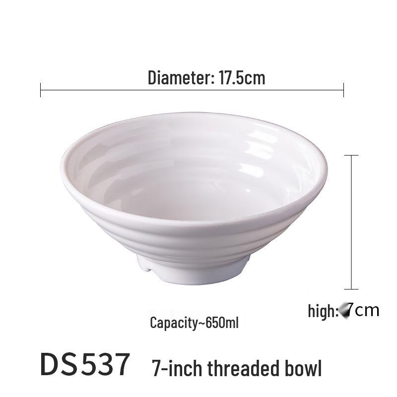 Melamine Imitation Porcelain Ramen Noodle Bowl