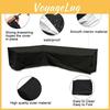 Rattan Furniture Corner Cover Garden Outdoor Sofa Protecter L 30030098cm Shape