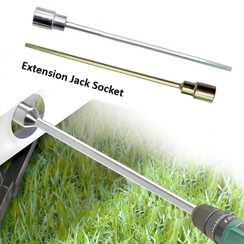 Xiaomi 30cm Corner Steady Caravan Leg Winder Drill Extension Jack Socket 19mm Electric Drill Attachment Adapter Disassembly Tool