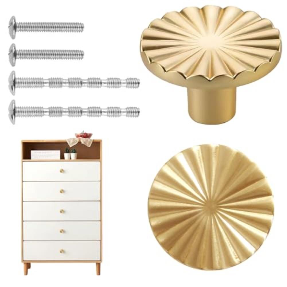 2PCS Cabinet Door Handles Zinc Alloy with Screws Retro Style Hardware for Drawers Wardrobes and Dressers Strong and Reliable