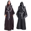 New Long Hooded Witch Demon Cosplay Halloween Witch Suit Night Ghost Game Uniform