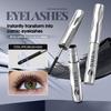 Mascara Tubo d'Acciaio - Formula Impermeabile e Resistente al Sudore per Infoltire, Allungare e Arricciare le Ciglia, Mascara con Design di Precisione a Tubo d'Acciaio