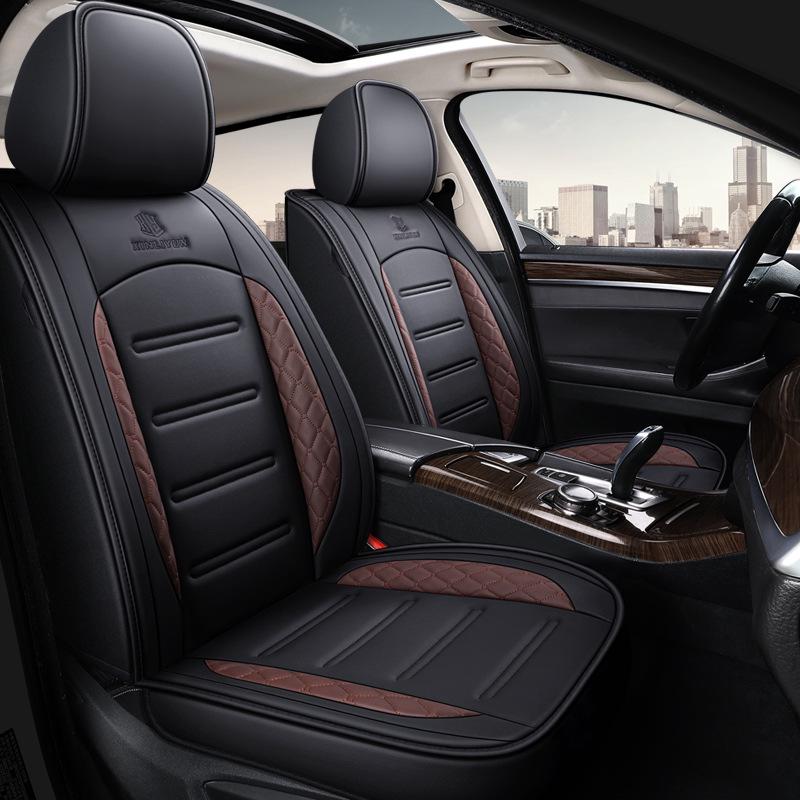 All-Season Universal Leather Car Seat Cushion Cover