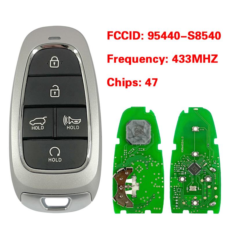 PN 95440-S1670 L1300 CG020 S8540 S8590 N9012 N9002 S8520 For Hyundai Santa Fe Staria Smart Remote Key 433MHz 47 Chip