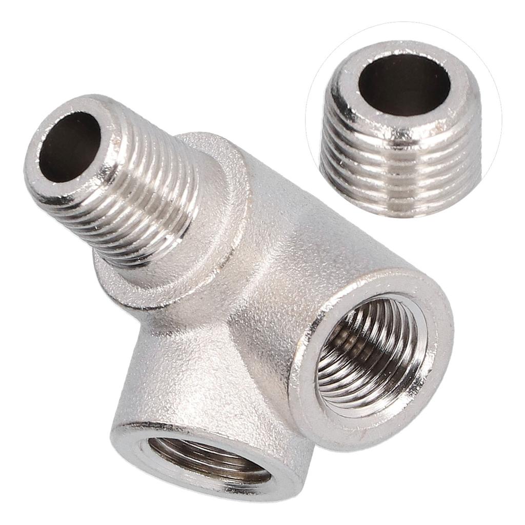 4Way Side Outlet Bracket OilFree Silent Portable Permanent Magnet Variable Frequency Air Pump