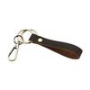 Genuine Leather Keychain for Business Professionals Portable Sturdy Keyring with Various Color for Everyday Use