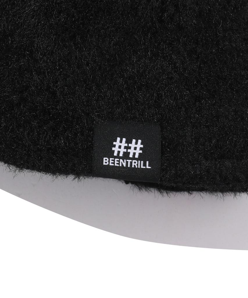 BEENTRILL Flexible Knit Bucket Hat (Black)