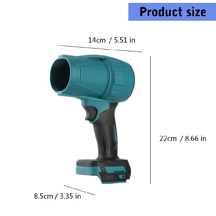 Electric Turbos Blowers Jet Fan Powerful Handheld Blower No Battery Included for Operation
