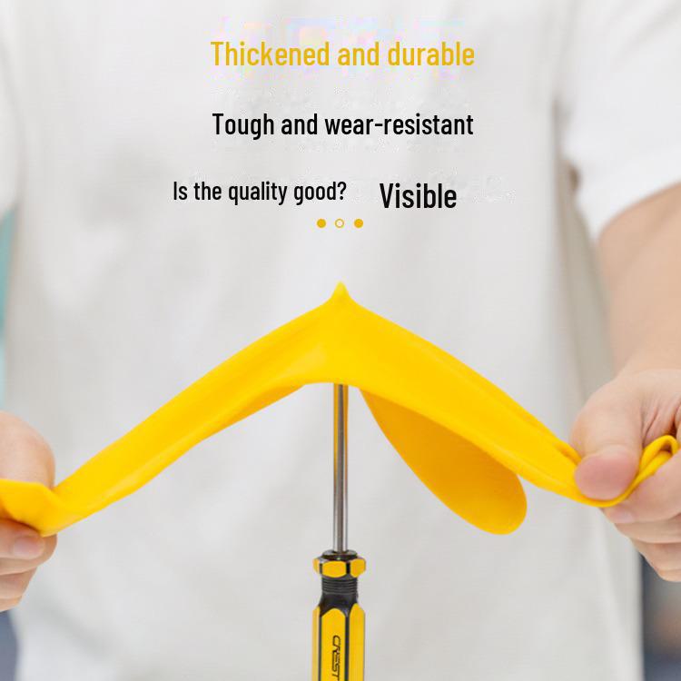 Mănuși de latex pentru bucătărie Oxford - Cauciuc durabil, îngroșat, mănuși de curățare impermeabile pentru spălarea vaselor în gospodărie.