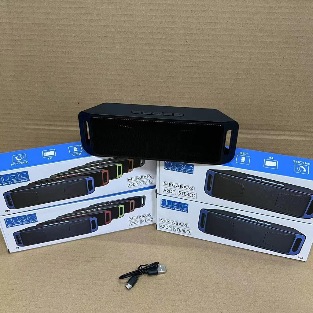 Portable Bluetooth Speaker Wireless Mini Speaker Amplifier Stereo Subwoofer Speaker TF/FM Radio USB Built-in Mic Dual Bass