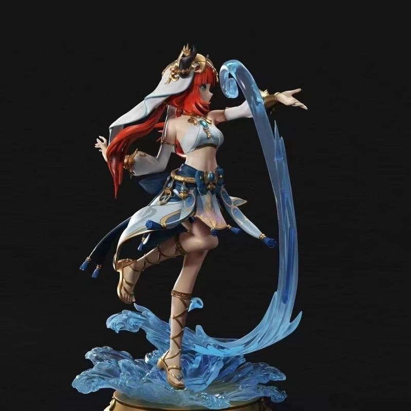 Genshin Impact 27cm Tall Pvc Anime Figure Nilou - Articulated Action Model Doll | Collectible Toy, Desktop Ornament & Fan Gift