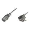 Ewent EW-190100-020-N-P Maitinimo laidas IEC 60320 C13 į IEC 60320 1,8 m juodas
