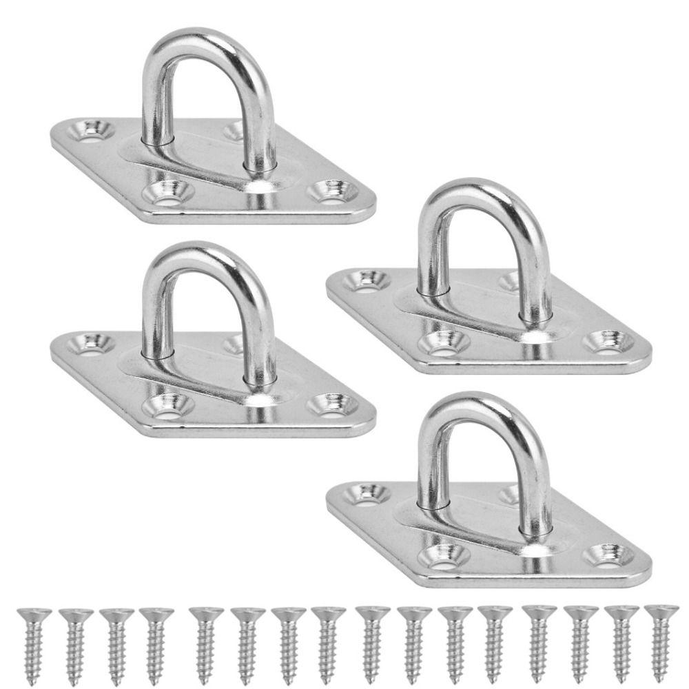 4 PCS Rhombus Heavy Duty Hammock Hanging Kit For Indoor & Outdoor Hammocks and Swing Chairs