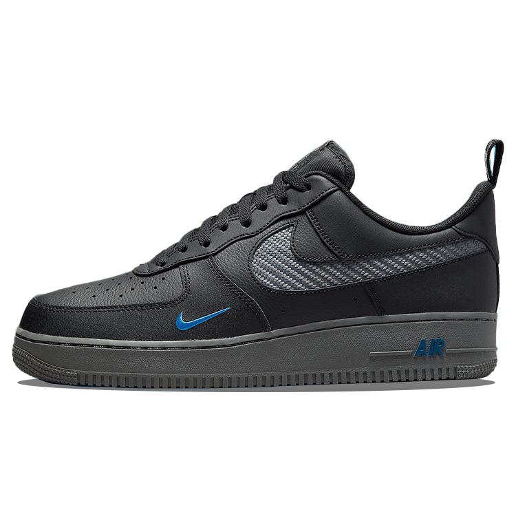 New Nike Air Force 1 Low Black Royal Carbon Fiber DR0155-002