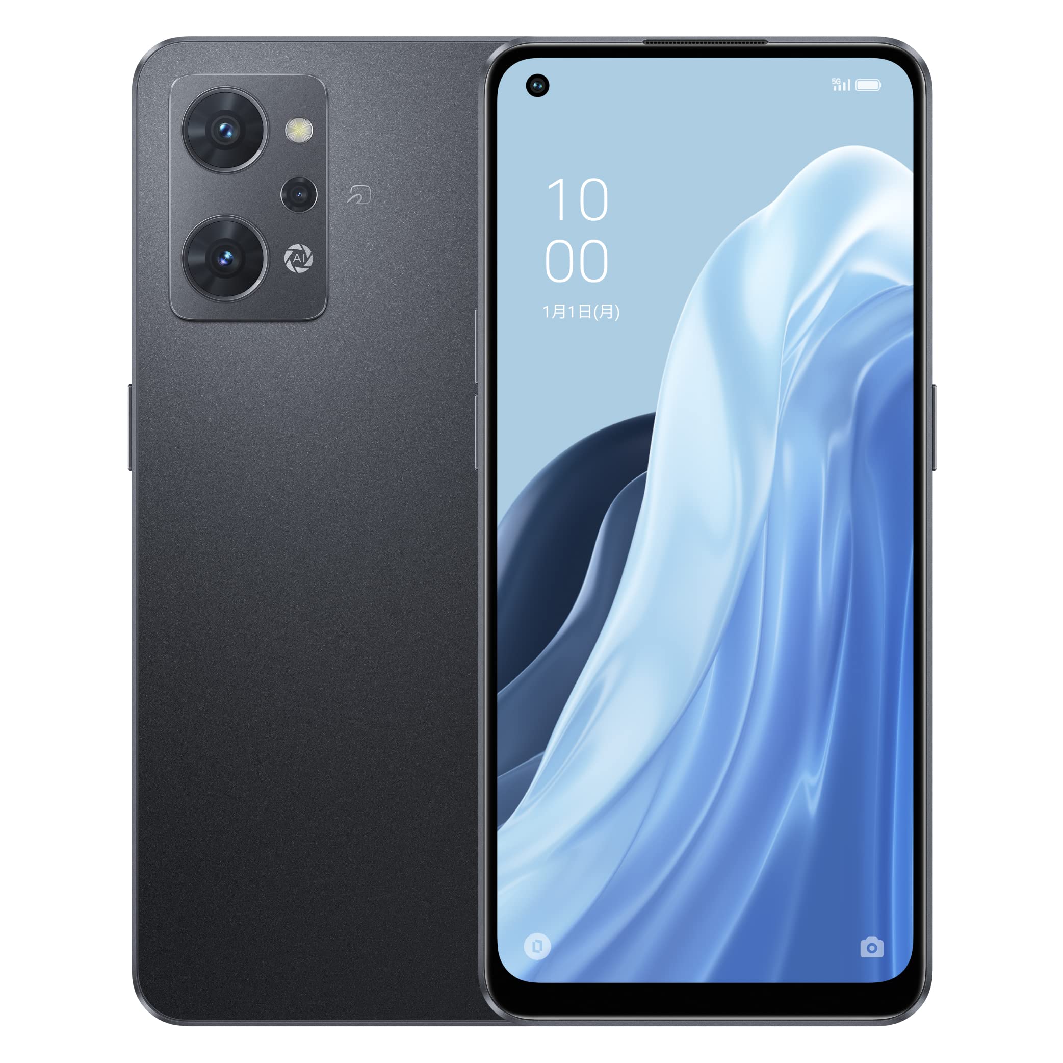 

OPPO Reno7A Starry Black CPH2353 docomoauSoftBankRakuten Мобільна лінія сумісний смартфон 5G без SIM-карти органічний EL дисплей