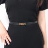 Fashion Retro Adjustable Buckle Belt Women Thin Belts Female Dress Waistband