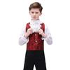 Unisex Cosplay Costume Accessories False Cuffs and Lace Edge Ruffled Satin Colonial Jabot Collar Set for Steampunk Party