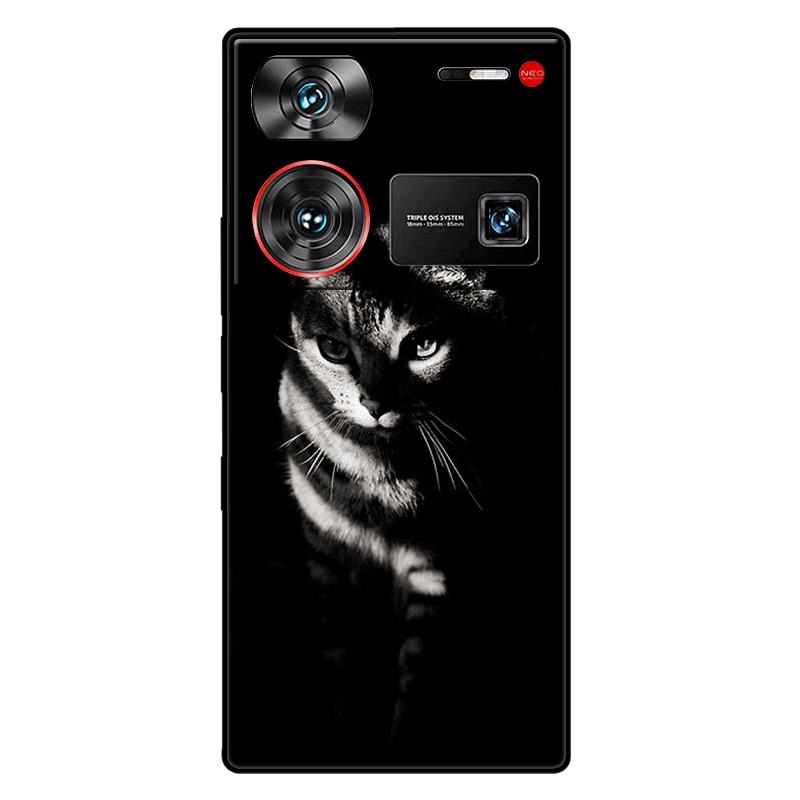 For ZTE Nubia Z60 Ultra 5G Case Silicon Fashion Space Wolf TPU Painted Coque Funda for Nubia Z60Ultra 5G NX721J Cover Protective
