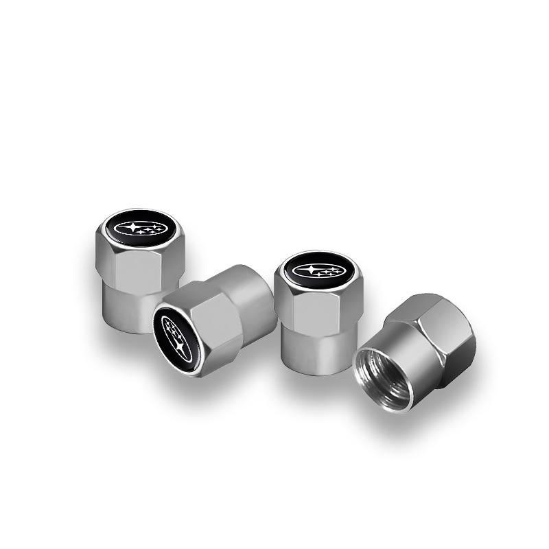 Car tire valve stem cap, valve nozzle valve cap For Subaru Forester impreza Outback Legacy Tribecacar WRC XV Car Accessories ge3
