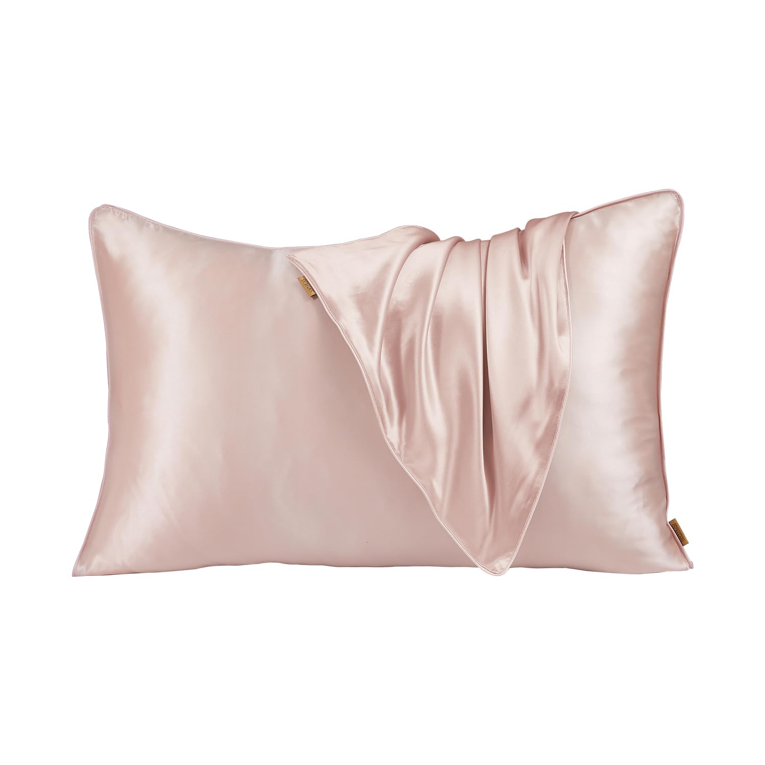 

SAPHREAS Silk Pillowcase, 100% Silk, 43 x 63 cm Envelope Style, Silk Pillowcase, Reduces Friction, Beautiful Skin, Beautiful Hair, Good Sleep,