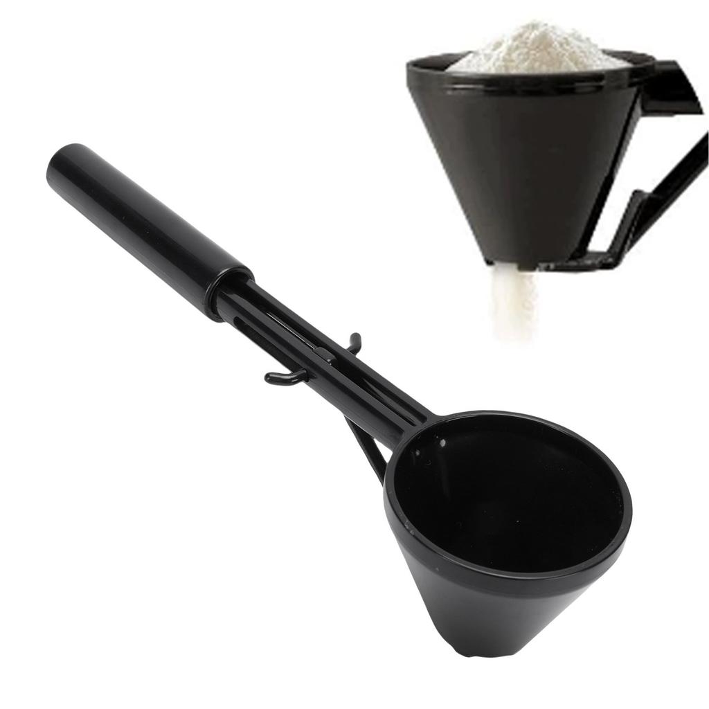 Gemahlener Kaffee Messlöffel für wiederverwendbaren Kaffeelöffel ABS Kunststoff Trichter für Heim- und Bürogebrauch