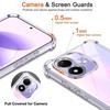Hülle für Xiaomi Redmi Note 17 5G/4G, Silikon Stoßfest Kratzfest Transparent Verstärkte Ecken