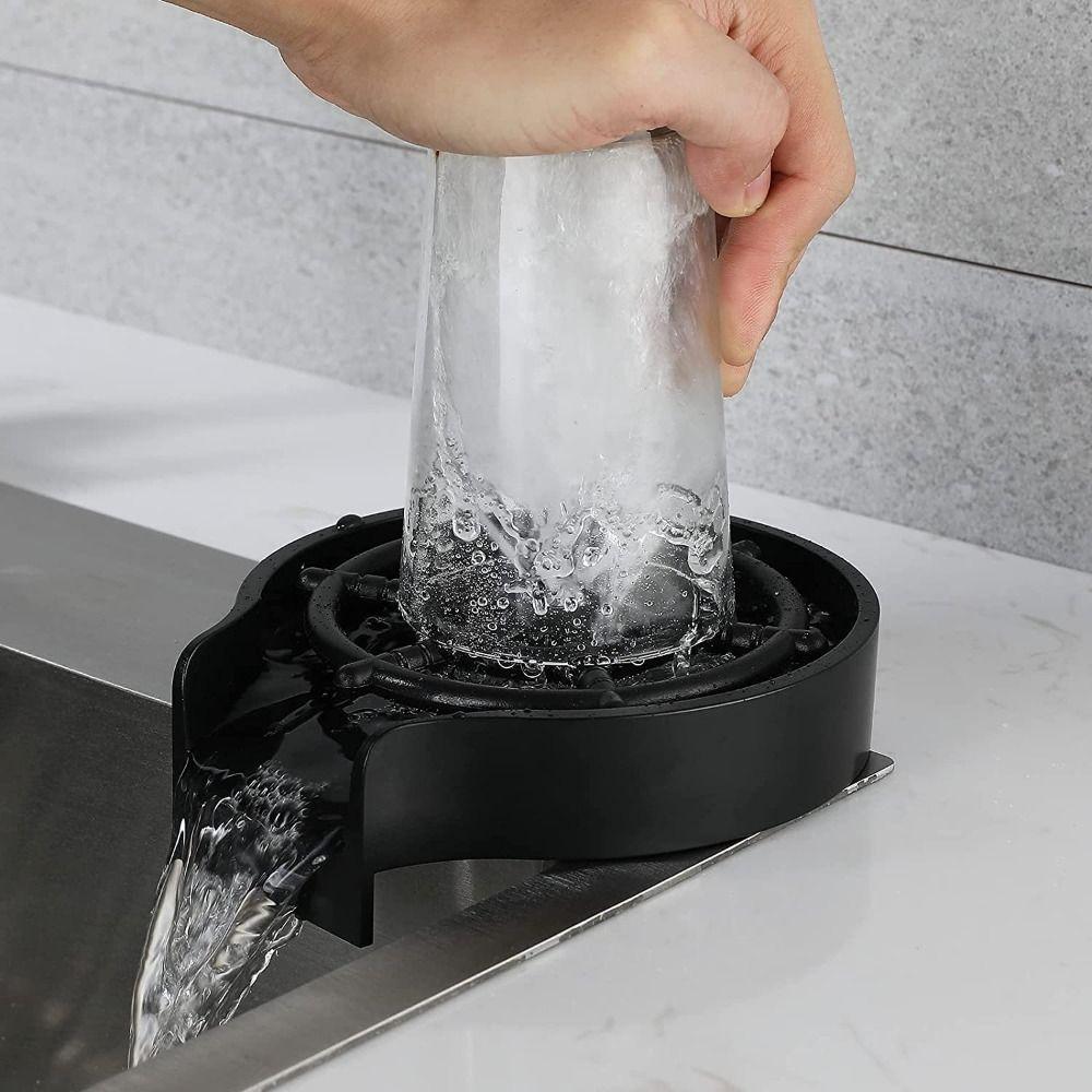 Buy High Pressure Automatic Bottle Cleaner Sink Glass Rinser Flushing Device Cup Washer Bottle