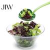 Vegetable Washing Tool Monstera Leaf Pasta Spoon, Heat Resistant ABS Spaghetti Server, Outdoor Picnic Kitchenware Multipurpose Kitchen Colander,