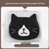 Cute Cat & Puppy Expression PVC Silicone Non-slip Heat Insulation Coaster Mat