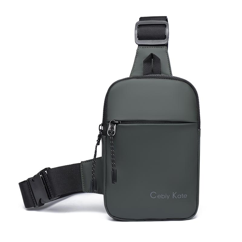 Men's Chest Bag Crossbody Bag Sports Waist Bag Water-repellent Shoulder Bag