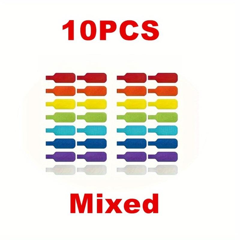 

Self-Locking Writable Cable Straps Cord Management Solutions with Color-Coded Locking Mechanism Home Office Electronic Organizer