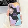 Für Infinix Note 8i Hülle X683 X683B Luxus Kunst Bemalte Abdeckung Weiche TPU Handyhülle Für Infinix Note 8 X692 Note8 Note8i Rückseite