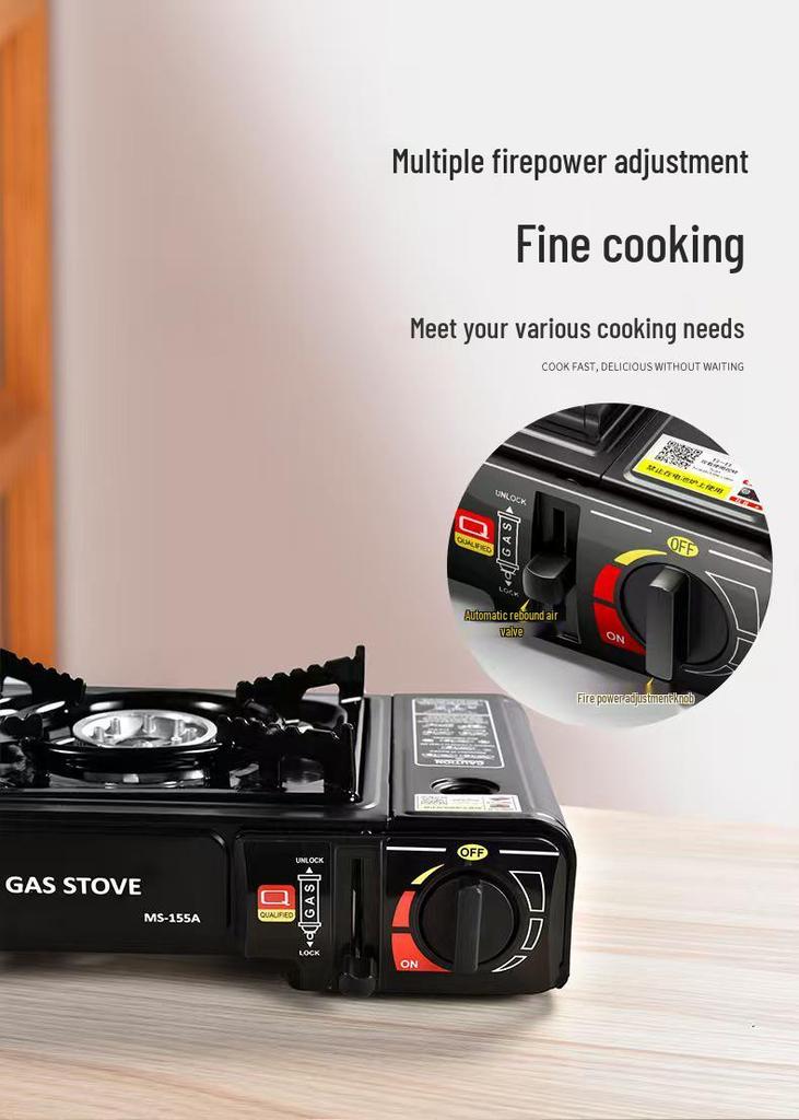 Portable Cassette Gas Stove for Outdoor Cooking