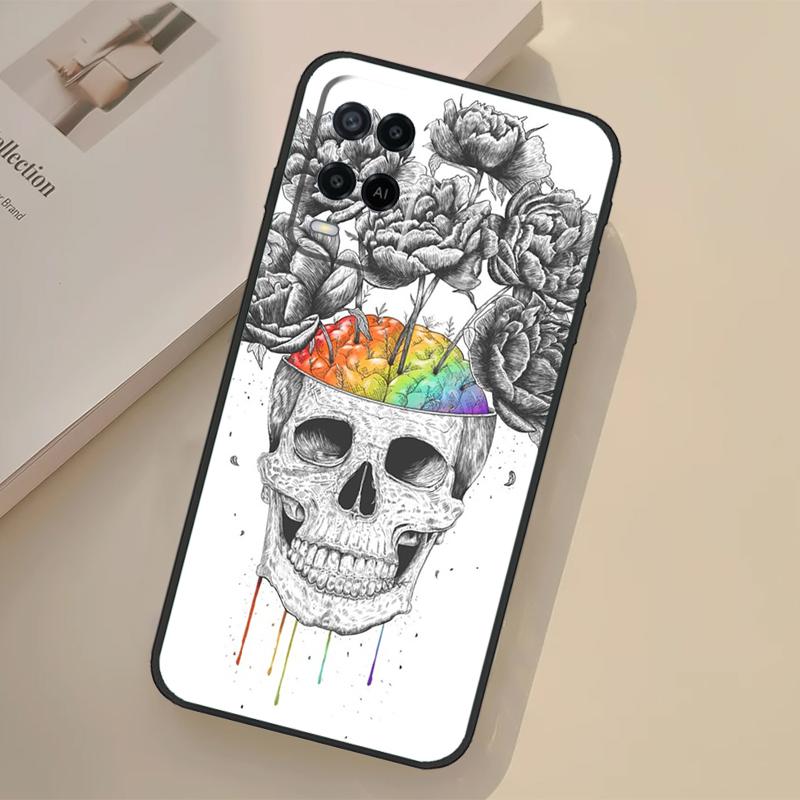 Medical Human Organs Brain Case For Oppo A98 A78 A18 A38 A58 A60 A80 A40 A96 A76 A16 A94 A74 A54 A15 A17 A57 A77 A5 Pro