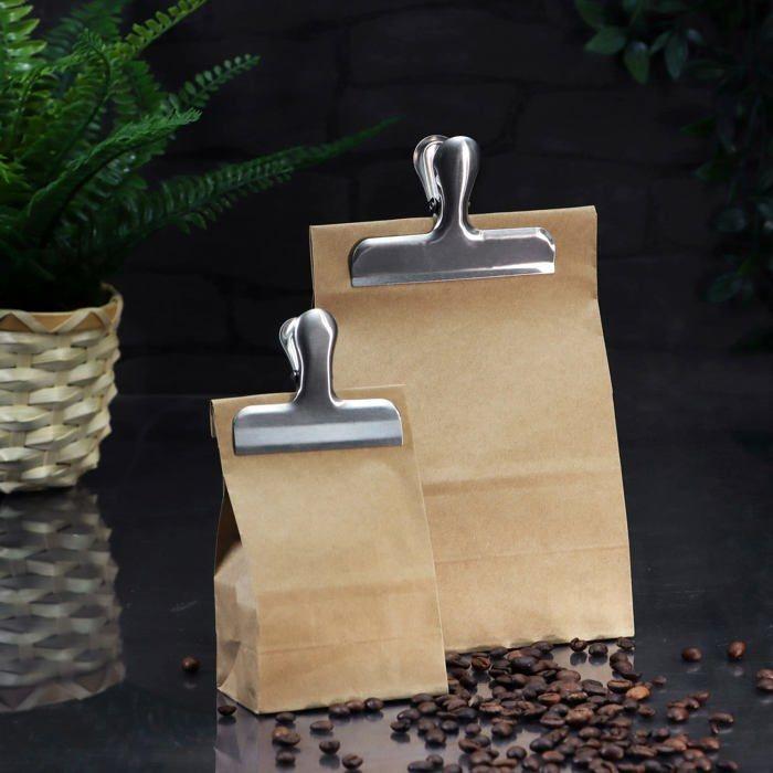 Pince ferme sachet - clip ferme sachet Com-four - CF14369