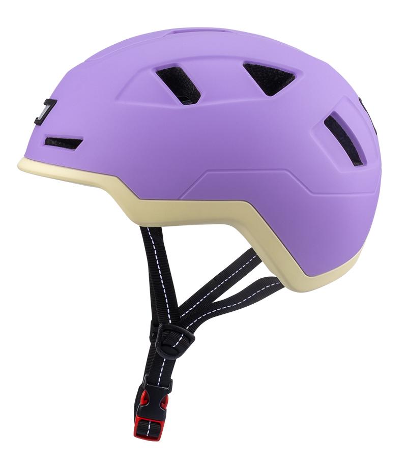 VMAXET MB-E10L E-bike Safety Helmet | Adjustable USB Charging Light Anti-Fog Visor 10 Air Vents-High Performance