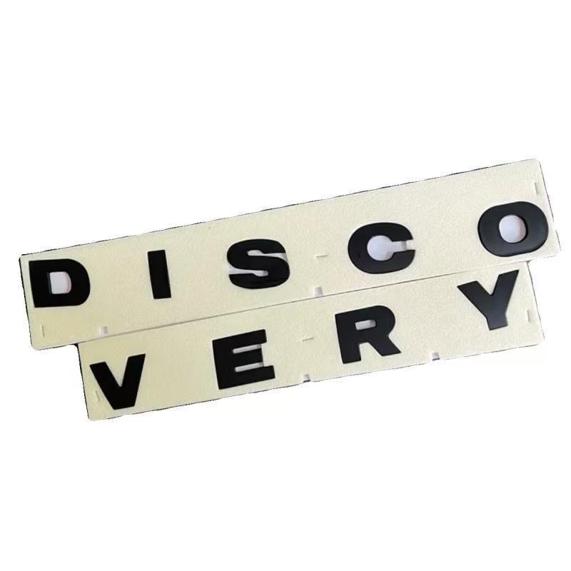 Fit For Land Rover Discovery 4 Hood Emblem FREELANDER2 Letter Badge Rear Trunk SDV6 Letter Sticker XS2